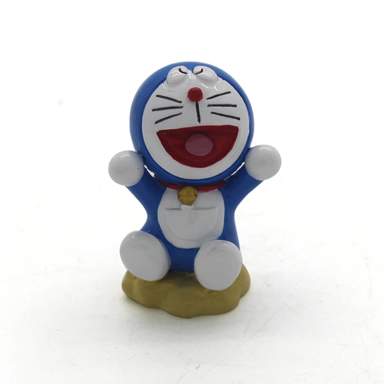 การ์ตูนญี่ปุ่นอะนิเมะตัวเลข Doraemon figurine