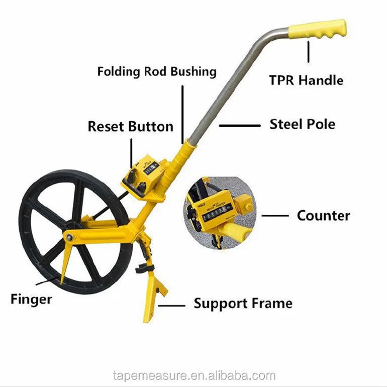 Serveying Work Road Engineering Golf Course Digital Distance Length