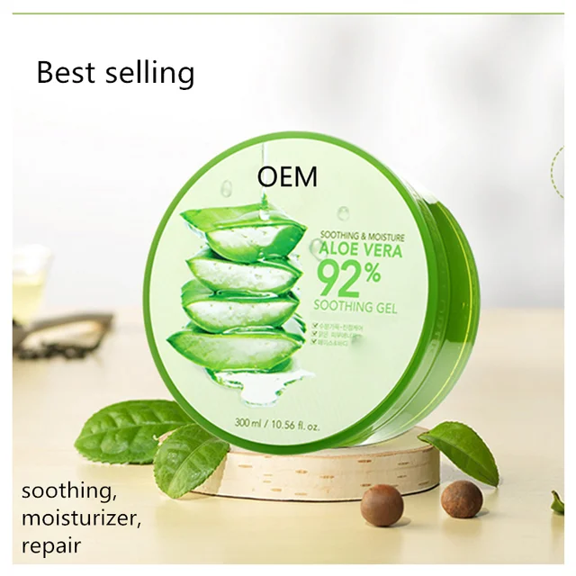 oem best selling skin soothing aloe vera gel