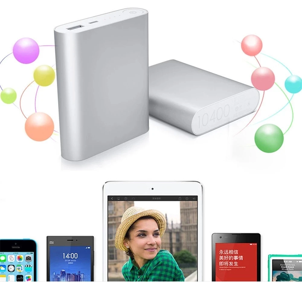 High capacity 10400mah power bank 10400 mah portable slim mi powerbank charger for iphone x xs xr - ANKUX.COM