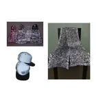 popular high light reflective knitting scarfs / reflective shawls scarves / reflective fashion custom lady scarf