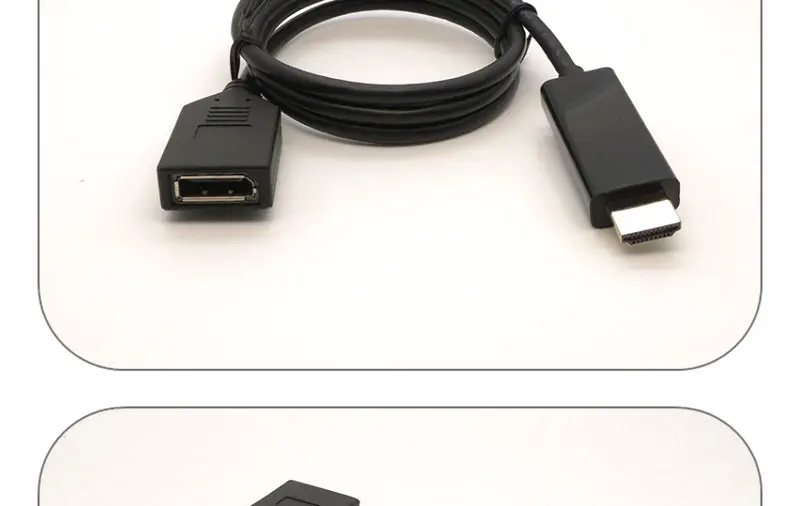 Displayport female to HDMI male adapter cable (5)