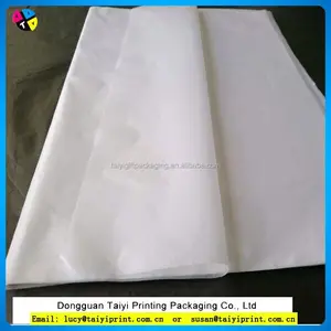 white color gift wrapping paper/ printable tissue paper