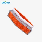 liquid dispensing plastic cleaning bathroom brush for glass and ceramic tile