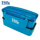 Hot sale plastic lunch box with lock import gift items from china