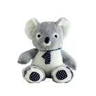 Factory custom logo super soft giant stuffed plush koala toy for kids