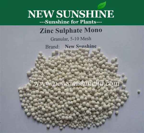 good quality zinc sulfate monohydrate znso4.h2o