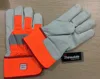 Wholesale HI-VIS Reflective Cowhide Heavy Duty Safety Work Gloves
