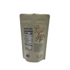 build products brand pouch Matte finish metallic highlight barcode label package