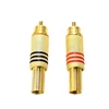 RCA Male Plug w/ Spring Adapter, Gold Plated Wholesale