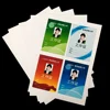 Printable White Label Sheet Sticky Photo Paper For Inkjet Printer Plastic Membership VIP Card Sheets Material