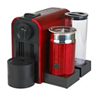 ATC-CM5000 OEM red/white/black milk frother Automatic nespresso coffee maker