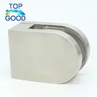 Best price high quality 80110 stainless durable 304 316 steel glass railing clamp for