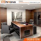 High End Modern Executive Office Table Design / Solid Surface CEO Executive Desk