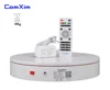 ComXim 32cm White Remote Control Direction Angular Speed Video Rotating Table Shooting Table Rotating Display Stand
