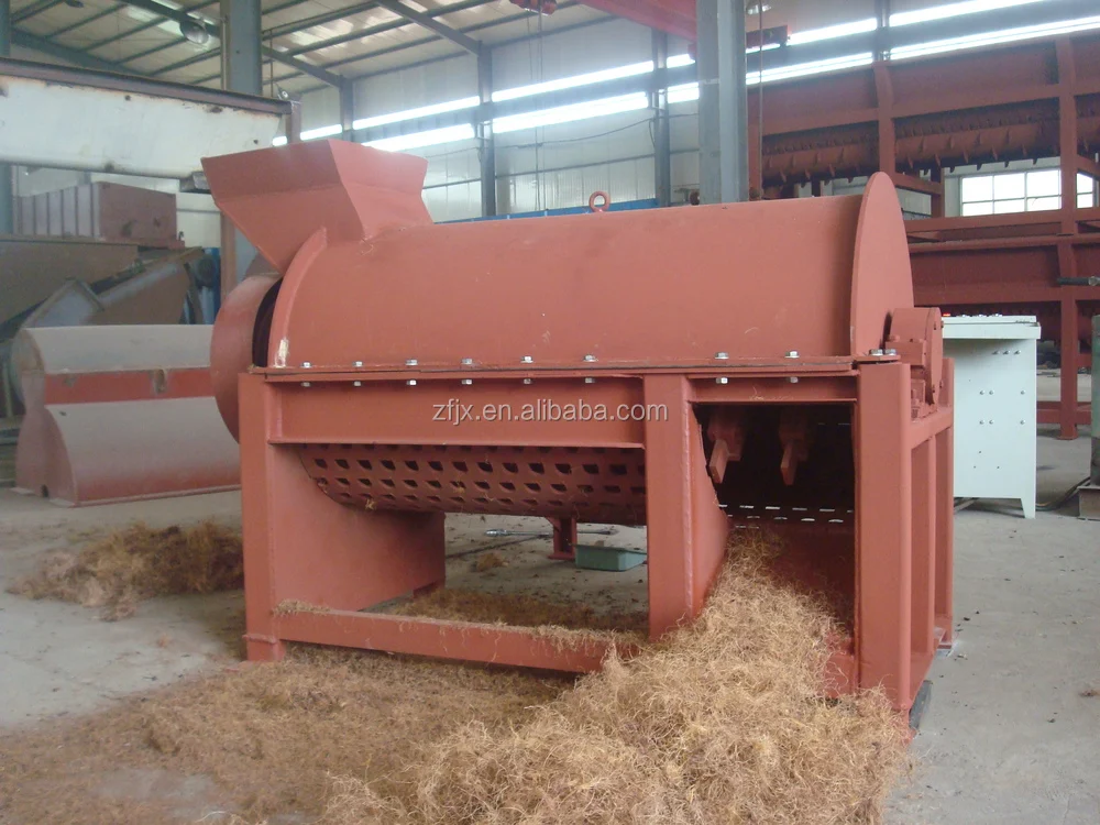 Coconut Husk Coir Fiber Maker Electric Coconut Fibers Extracting
