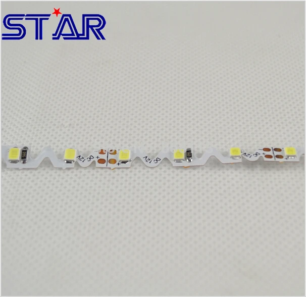 S-Shape! 1M LED Strip Light 0.1W/0.2W 2835 72leds/m 12V LED Tape for LED Channel Letters Illuminated Sign