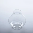 wholesale clear borosilicate glass oil lamp chimney shade