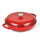 Hot Sale Camping Masterclass Premium Round Enamel Pot