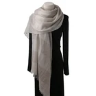 Primary Color Hollow 100% Pure Cashmere Scarf Shawl Stole For WOMEN And MEN