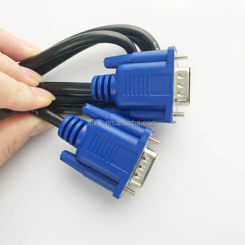DB15 pin VGA RGB cable 15 pin connector to vga cable - ANKUX.COM