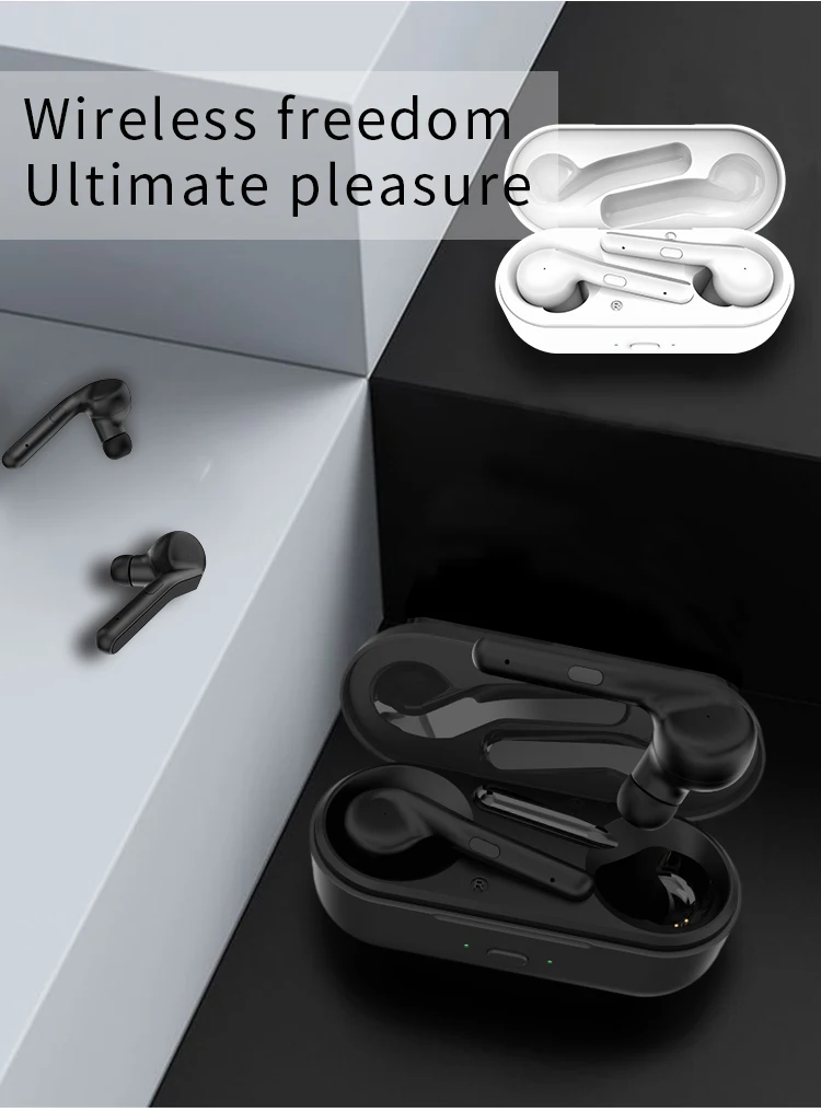 moloke S10 Bluetooth 5.0 Wireless TWS Earphones Earbuds Headphone With Charging Case - ANKUX.COM
