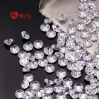 1000pcs/pack wuzhou cz gems 1.4mm AAA grade cz stones round shape white color loose cubic zirconia