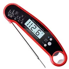 Kitchen Cooking Waterproof probe folding instant read digital meat thermometer