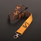 Factory hot sell rope lanyard with keychain for promotion gift