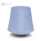 Absorb sweat fabric organic ring spun Combed 20s/32s/40s 100% cotton dyed yarn crochet for women shirt