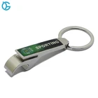 Custom Logo Insert Printed Sticker Keyring Bottle Opener