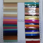 PVC patent leather fabric use for handbag and shoes, very shining and different colors