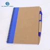 Logo Customised A4 B5 Size Spiral Recycled Book Paper Exercise Cheap Note Book Wholesale