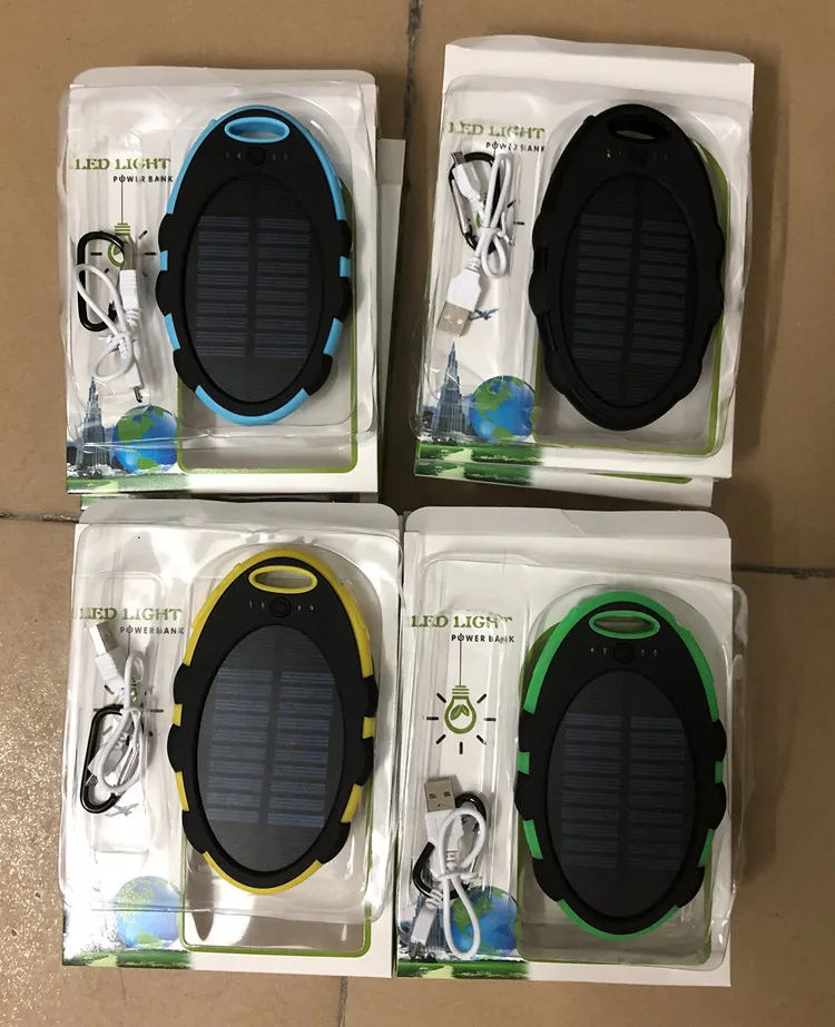 Fashionable Shape Power Bank 50000mah with Solar Panel for PC Laptop Smartphones Portable Solar Power bank - ANKUX.COM