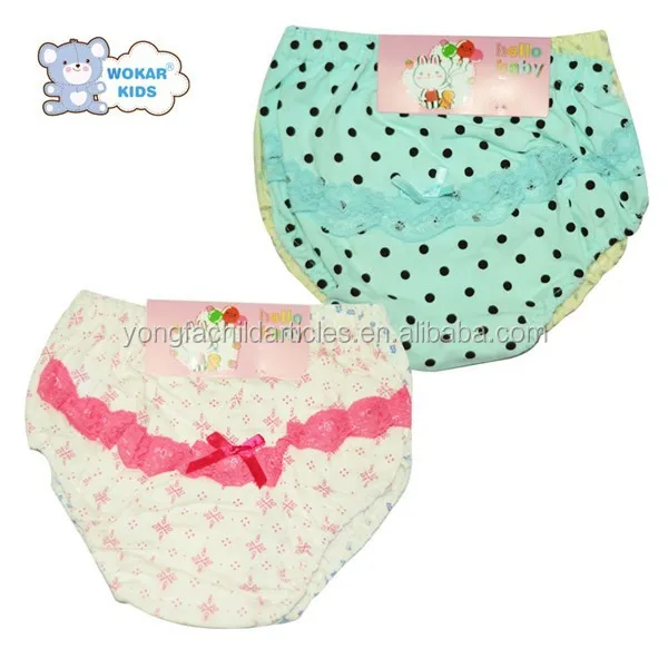 Beautiful patterns teen girl underwear