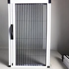 Screens Screen Screen Door DIY Screens Kit Balcony Pleated Plisse Polyester Mesh Retractable Screen Door