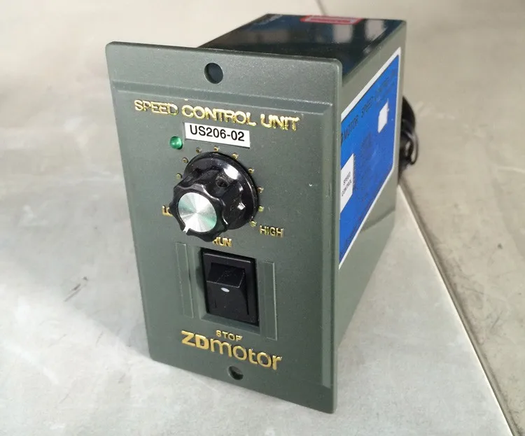 140W 230V AC Induction Gear Reduction Motor Speed Control Single Phase