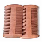 natural sandalwood Customized Logo lice comb