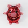 2019 Red Pig Cartoon Magic Glitter Sequin Toy For Kids