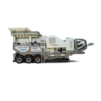 Superior supplier portable rock crushing plant portable slag crushing line