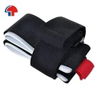 wholesale hook and loop fastener custom logo printed durable ski straps holders