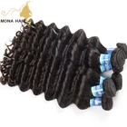 Most popular loose curl grade 10a virgin unprocessed hair brazilian human cuticle aligned hair extensions wholesale price
