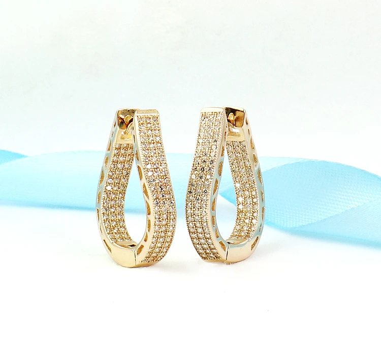 New Artificial Jewelry Golden Round Earring Designs For Women New Artificial Jewelry Golden Round Earring Designs For Women Design Earrings Product On