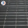 Mild steel Twisted square rod galvanized serrated bar gratings for walkway and floor