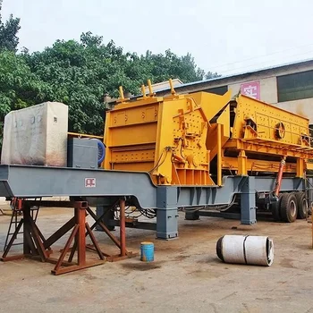 Hot Sale Tire Portable Mobile Impact Crusher Plant Price