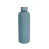 BPA Free Narrow Mouth Rubber Coated 304 Stainless Steel Vacuum Water Bottle