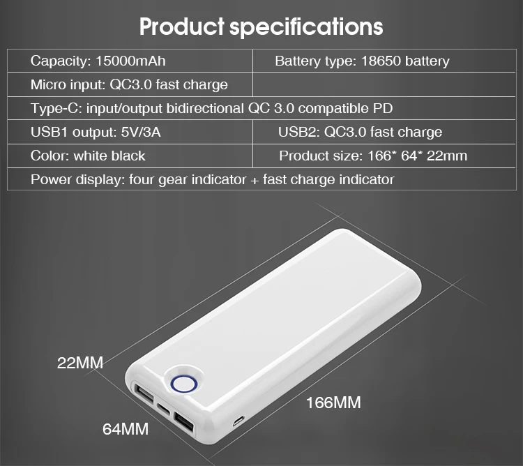 Powerbank Generator Multi Port Usb Charger Qc3.0 Charger - ANKUX.COM