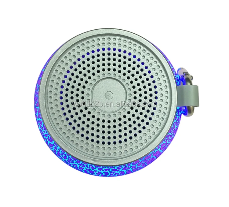 New Portable Mini Wireless Speaker with Colorful LED Light Super Bass Sound - ANKUX.COM