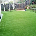 Most realistic green artificial grass best match the look and feel of real grass for landscaping