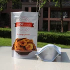 customized plastic food packaging for nuts/melon seeds stand up pouch/dried fruit plastic sachet bag